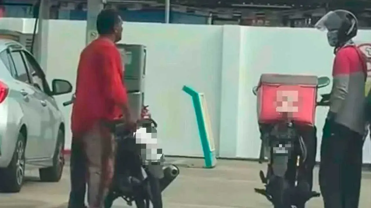 Berang lambat isi minyak, lelaki acu pisau terhadap pekerja p-panggilan