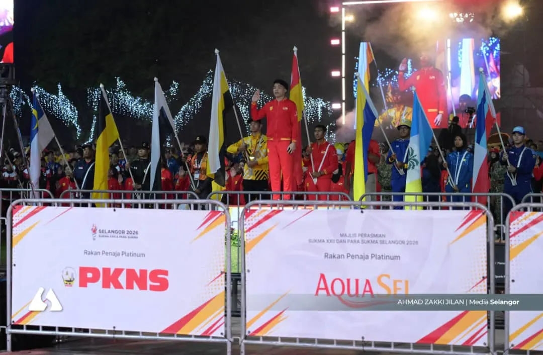 300 sukarelawan sertai perbarisan SUKMA 2026 
