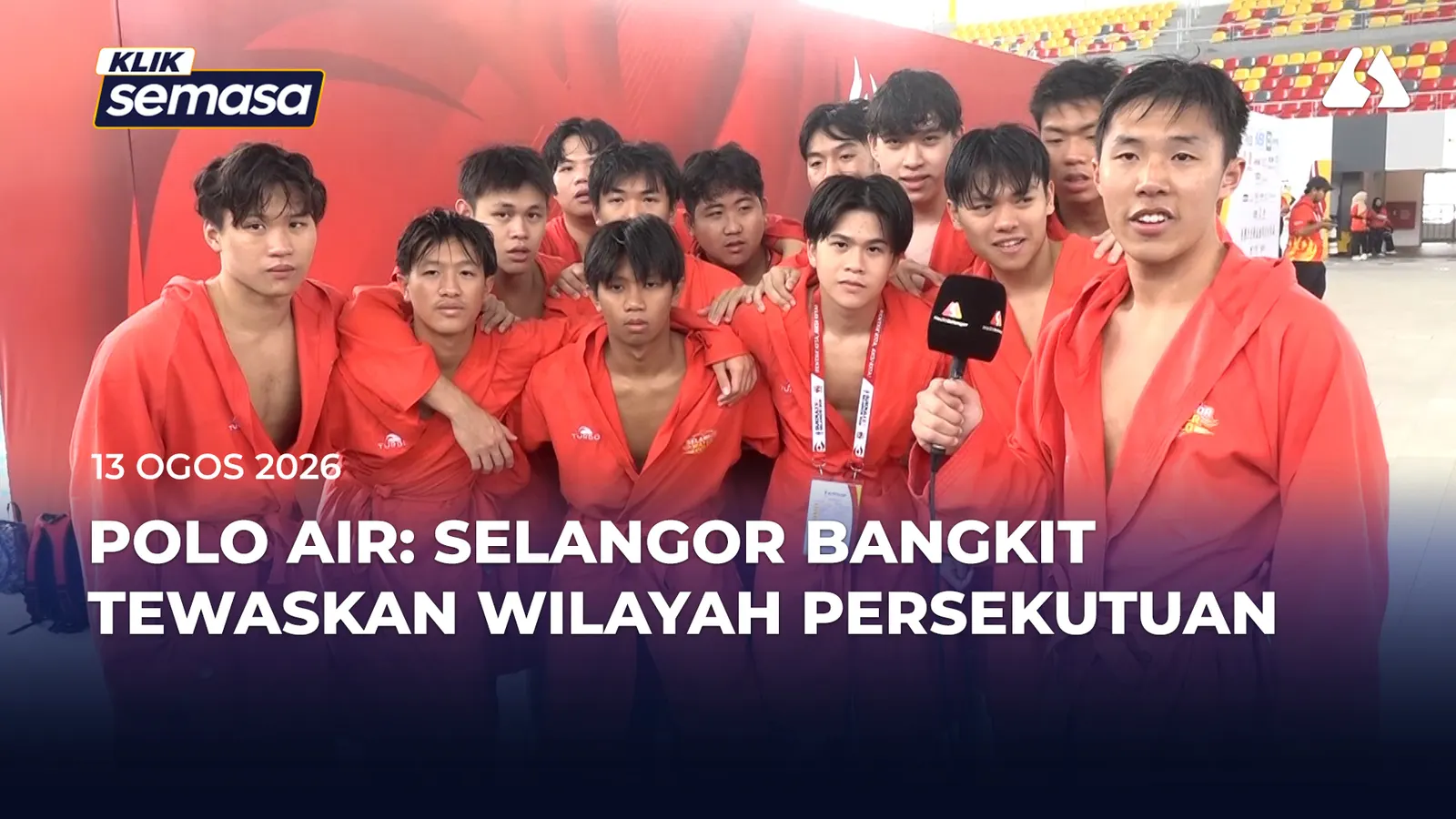 SUKMA 2026: Selangor bangkit tewaskan Wilayah Persekutuan 13-5 dalam polo air