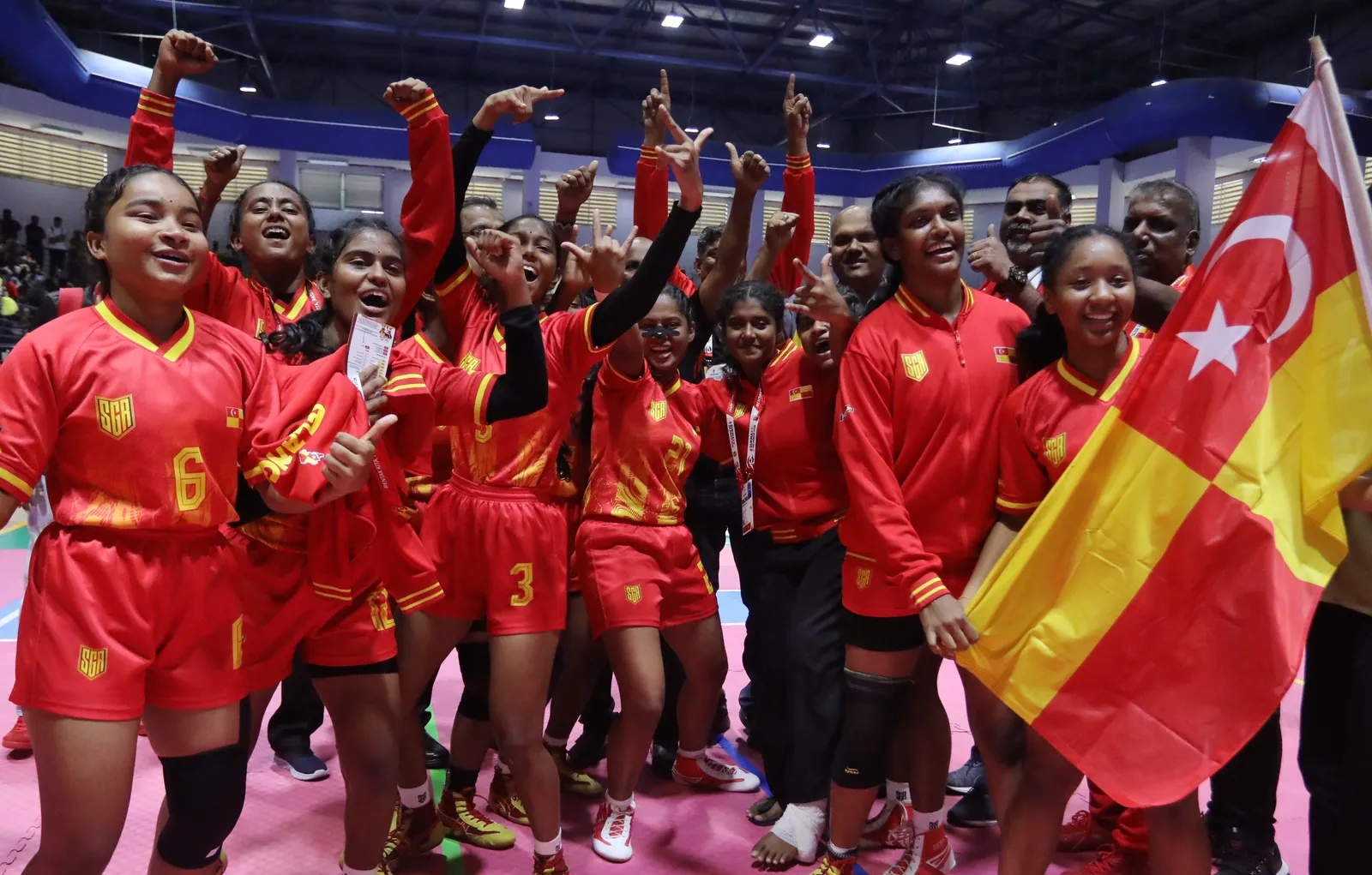 Selangor close out SUKMA day with kabbadi, cricket gold