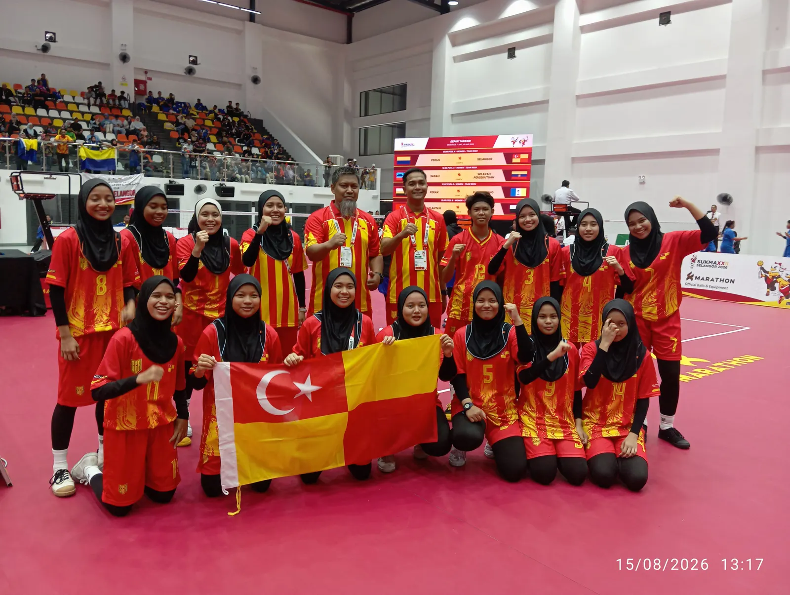 SUKMA 2026: Selangor tewaskan Perlis dalam sepak takraw wanita