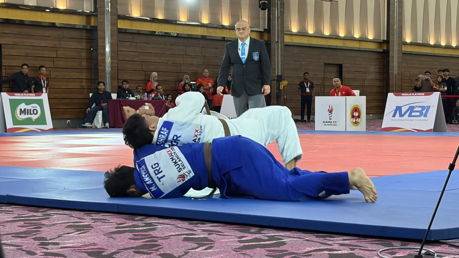 Muhammad Ashraf hadiah emas judo buat arwah ibu