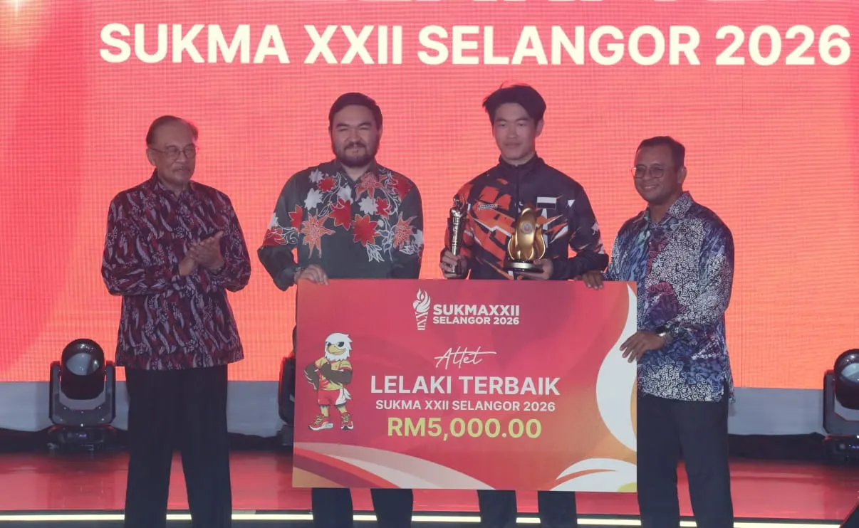Zen Hong, Eliza dinobat Olahragawan dan Olahragawati SUKMA 2026