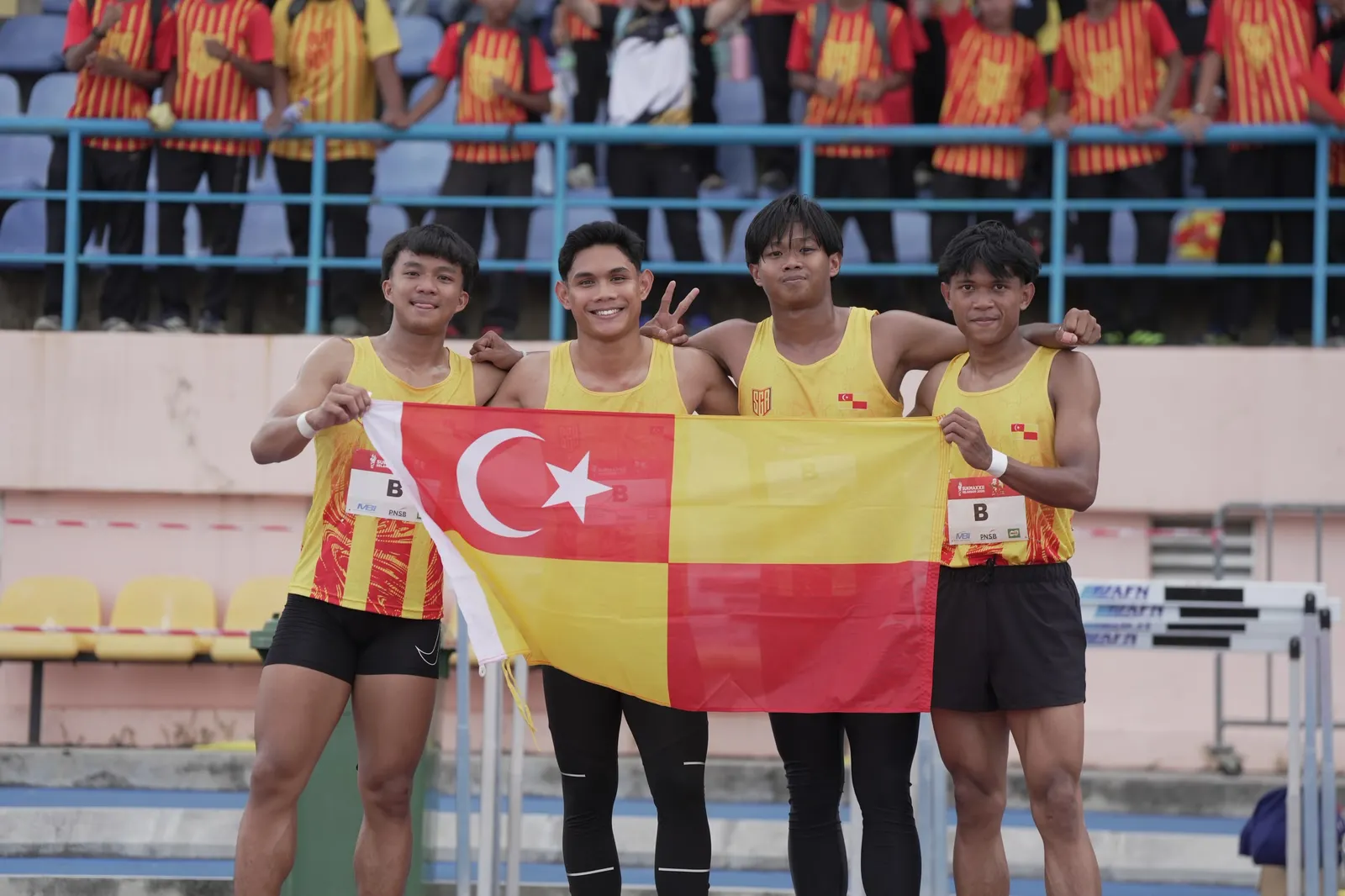 SUKMA 2026: Kuartet 4x100 meter lelaki Selangor raih pingat gangsa