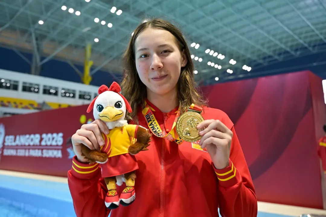Eliza excels in SUKMA women’s 50m freestyle