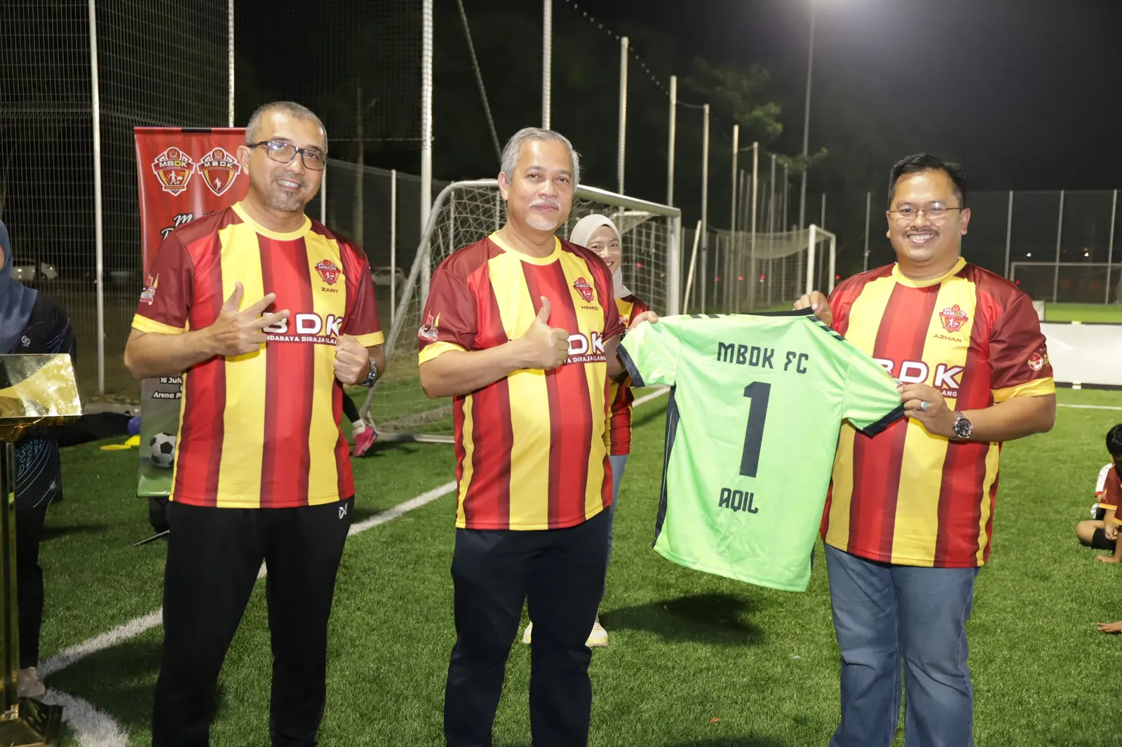 Akademi bola sepak MBDK perkasa bakat akar umbi