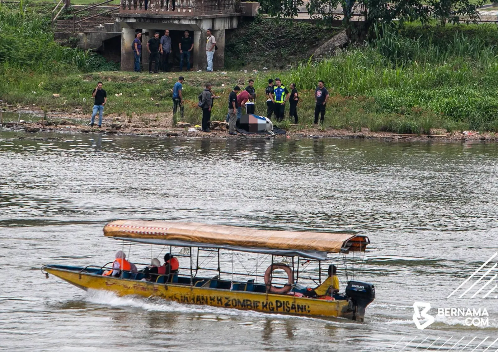Mayat wanita dalam beg pakaian ditemui di Sungai Perak