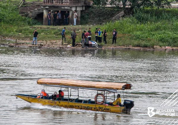Mayat wanita dalam beg pakaian ditemui di Sungai Perak