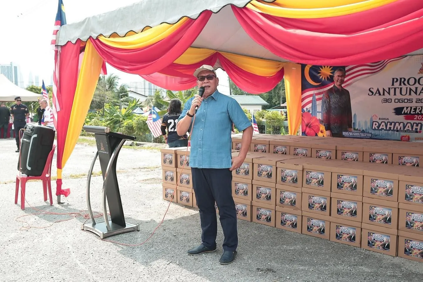 500 penerima B40 Pandan Indah terima Bakul Rahmah Merdeka