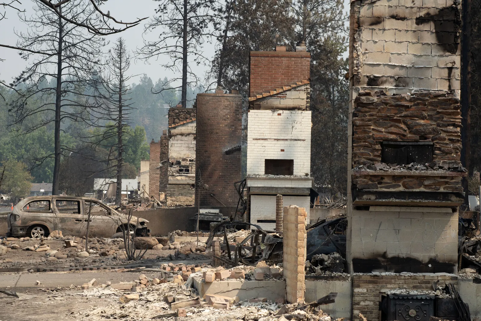 Washington wildfires leave trail of destruction as 64,000 flee