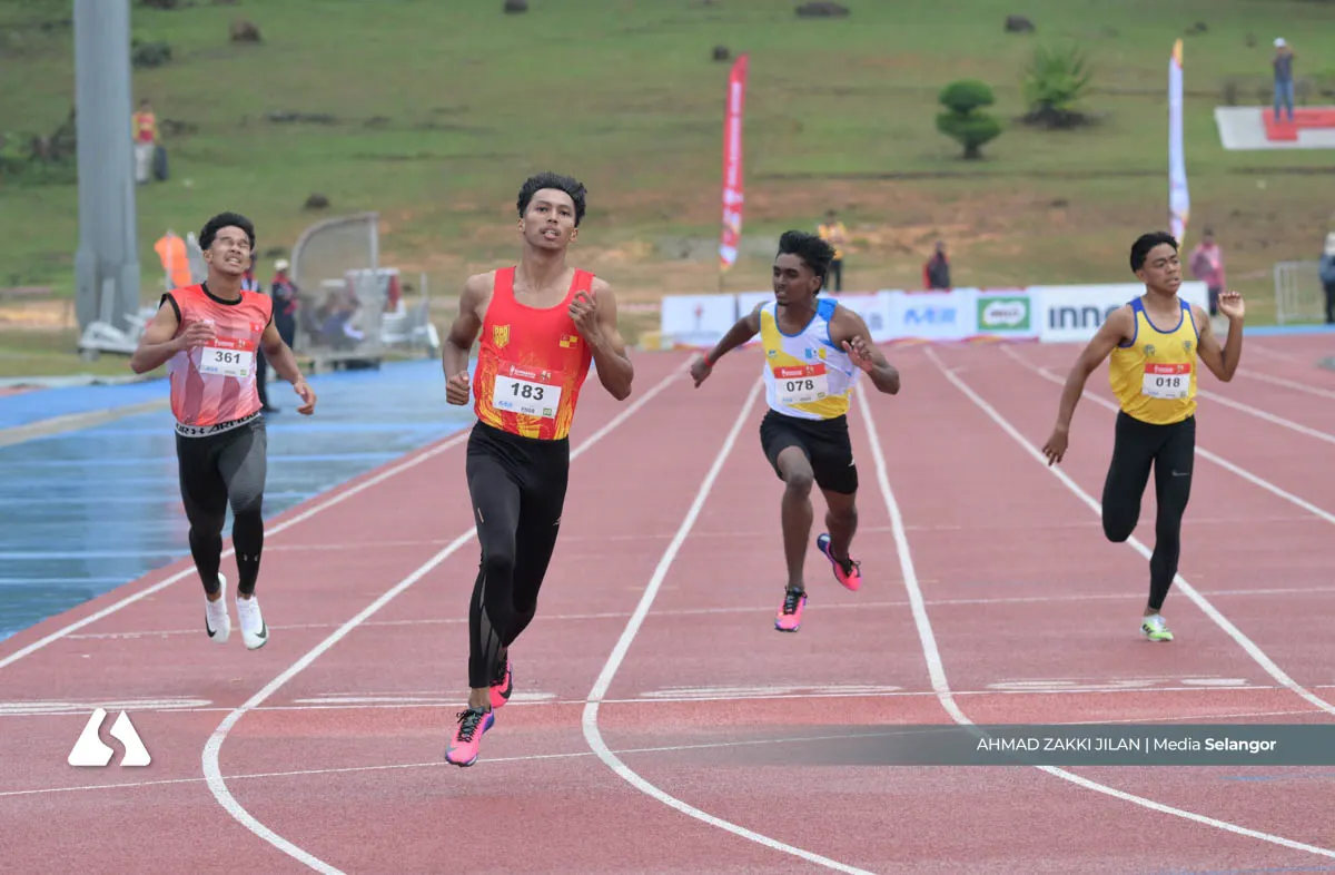 SUKMA 2026: Daniel Haqiem, Danish ikut jejak pelari pecut wanita ke final 200 meter