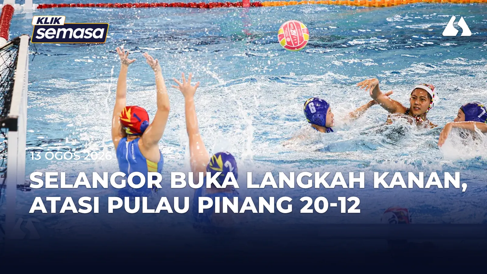 SUKMA 2026: Selangor buka langkah kanan, atasi Pulau Pinang 20-12