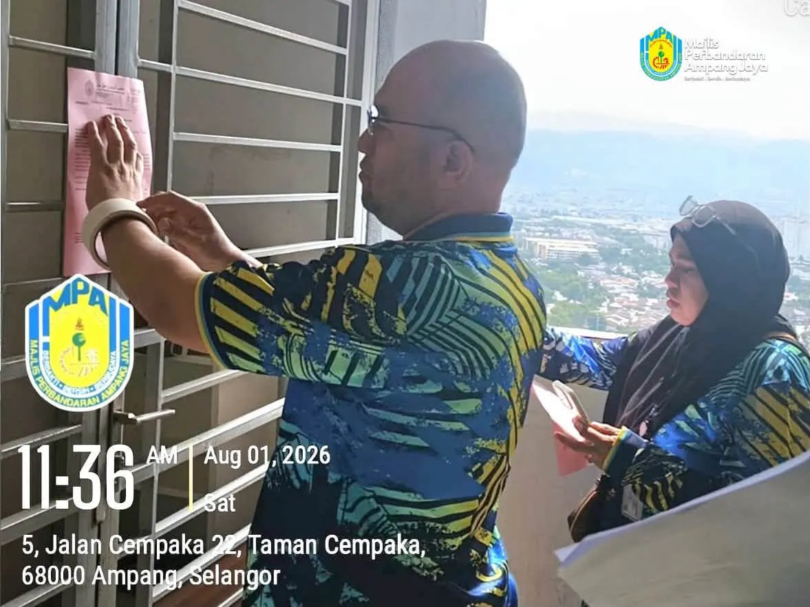 MPAJ kutip lebih RM7,000 tunggakan cukai taksiran menerusi operasi rumah ke rumah