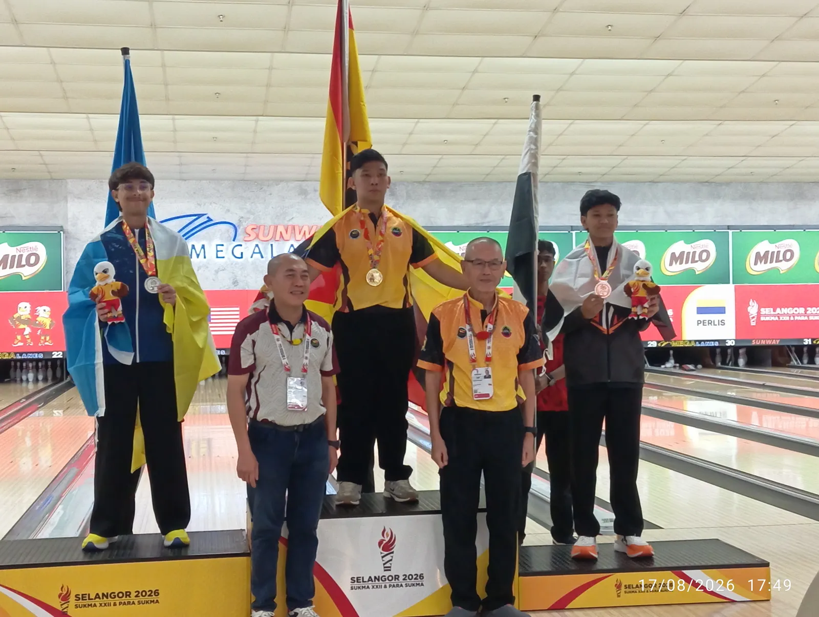 SUKMA 2026: Selangor terlepas pingat perseorangan tenpin boling lelaki