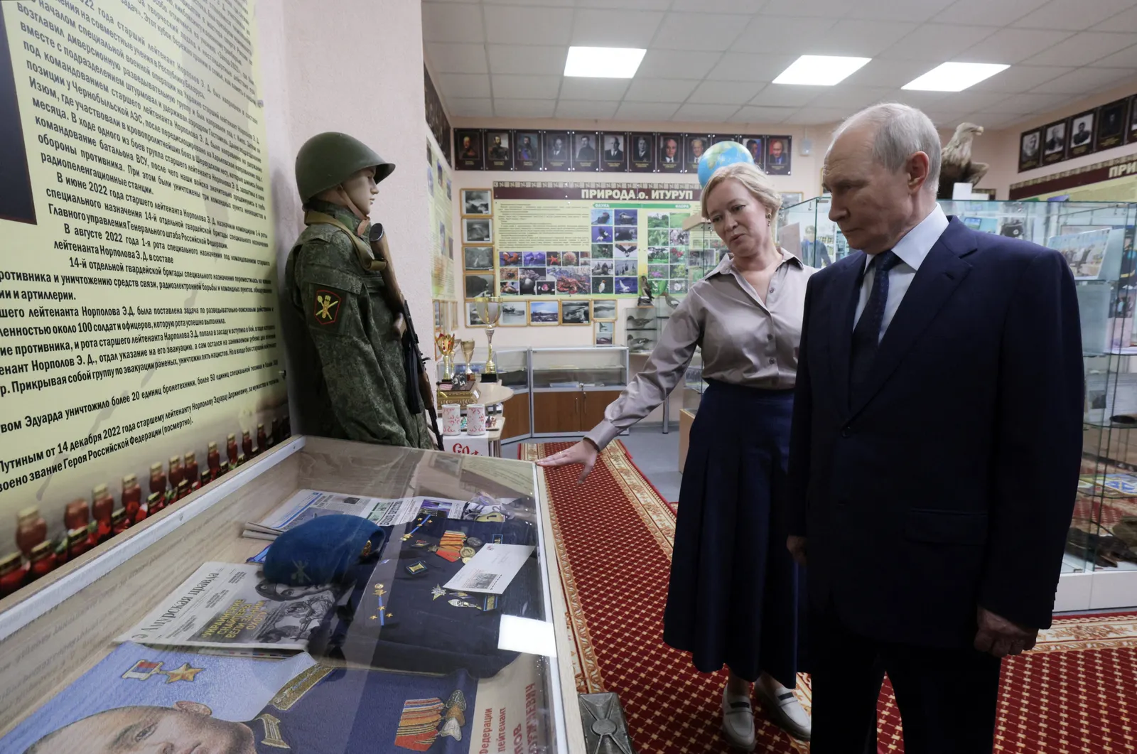 Putin visits disputed island near Japan, drawing Tokyo's ire