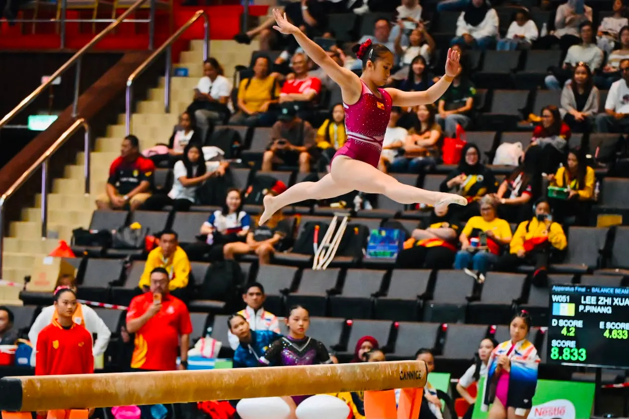 Selangor gymnasts take gold, silver in SUKMA women’s balance beam