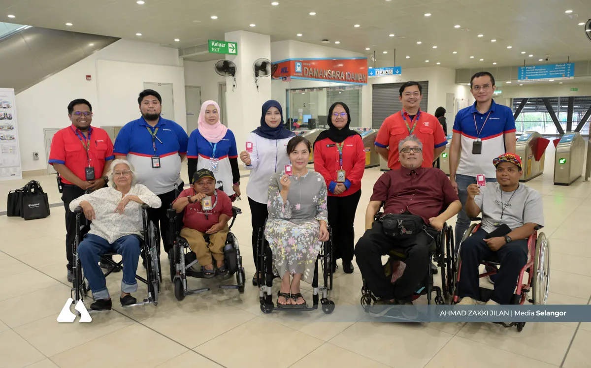 Prasarana perkasa kemudahan OKU, komuniti bantu tambah baik kemudahan LRT3