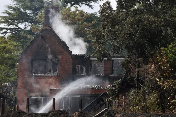 UK wildfires hit record levels after homes burn in intense heat