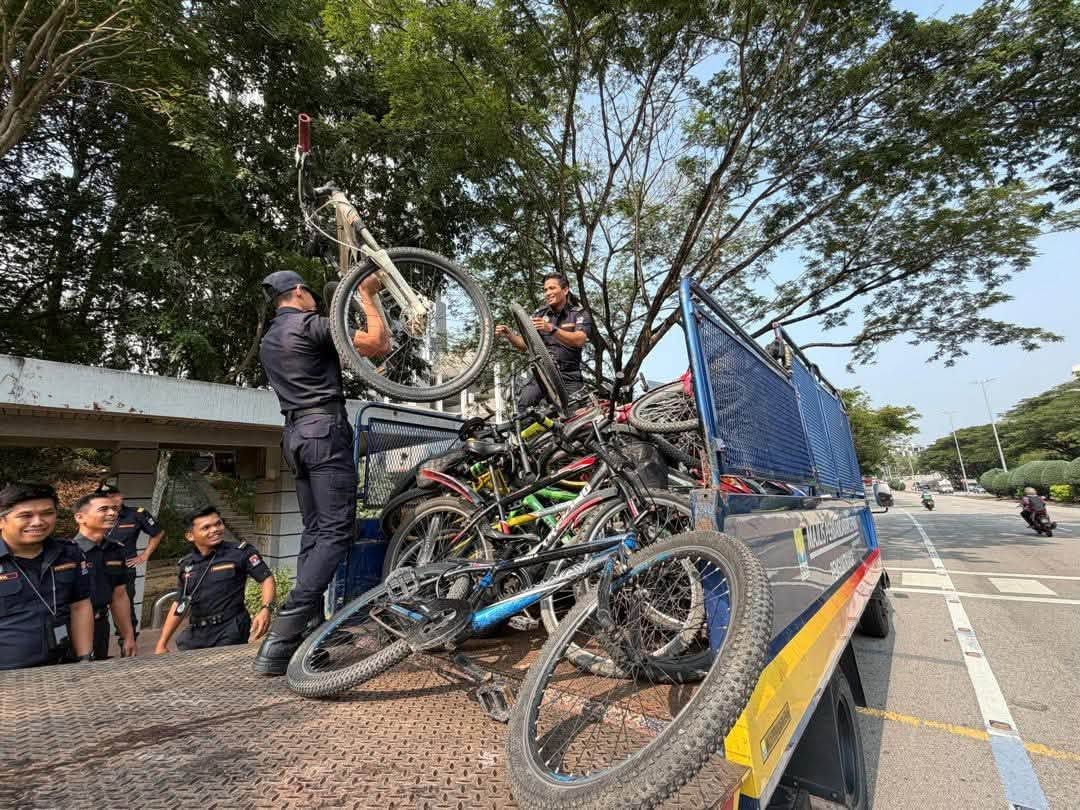 Ganggu laluan awam, MPSepang sita motosikal dan basikal terbiar