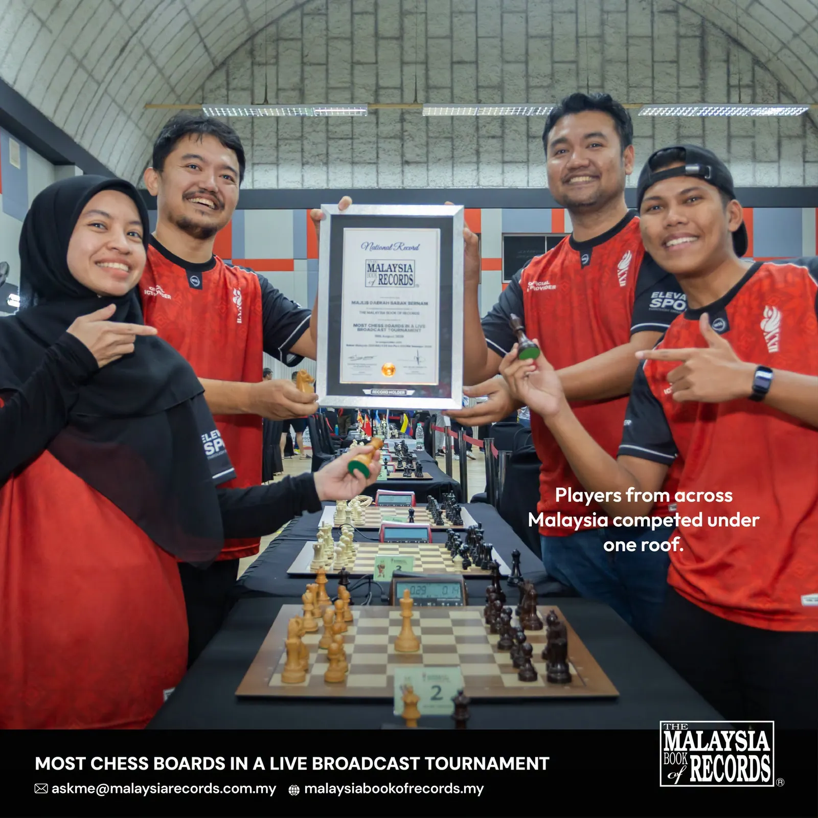 SUKMA 2026: Sabak Bernam sets national record for live chess broadcast