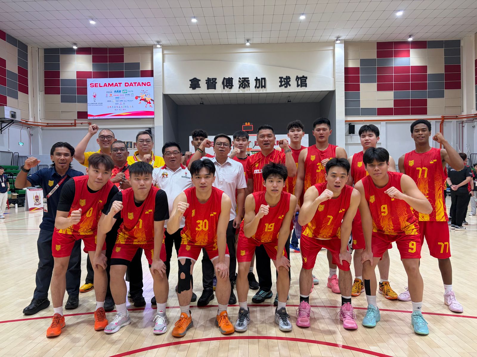 【马运会】雪州五人制篮球首战告捷 76比72击退强敌森州