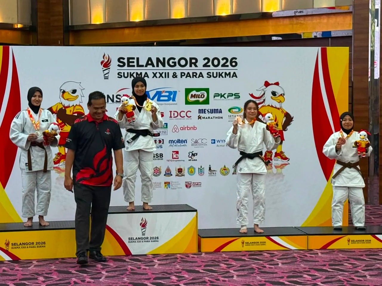SUKMA 2026: Nur Sufia juara judo bawah 44kg, tambah koleksi emas Selangor