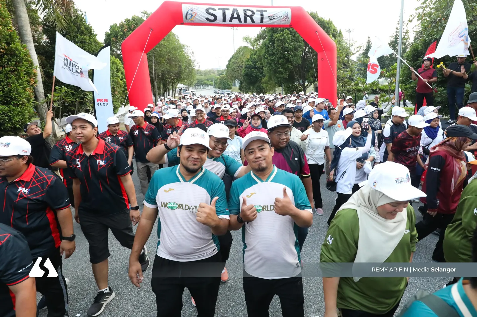 PKNS Group Mingle Walk satukan warga kerja, sempena ulang tahun Ke-62