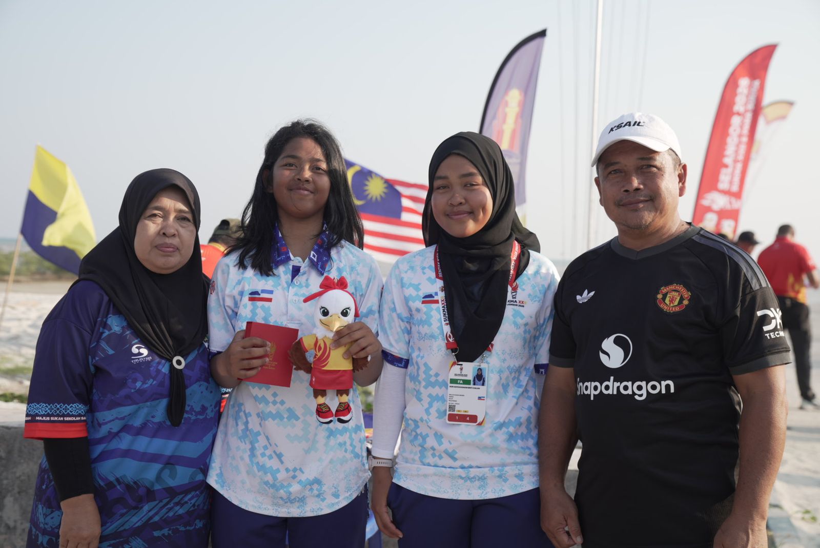 SUKMA 2026: Persaingan adik-beradik warnai saingan pelayaran di Batu Laut