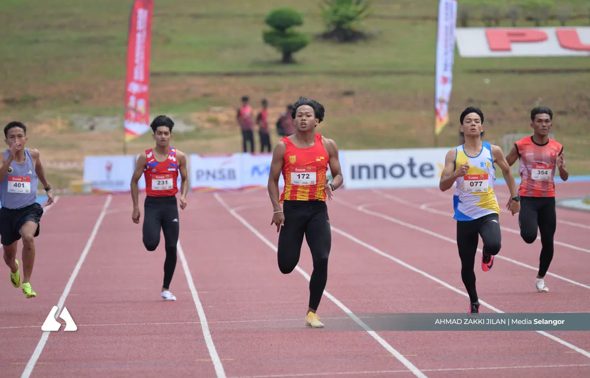 SUKMA 2026: Daniel Haqiem, Danish ikut jejak pelari pecut wanita ke final 200 meter