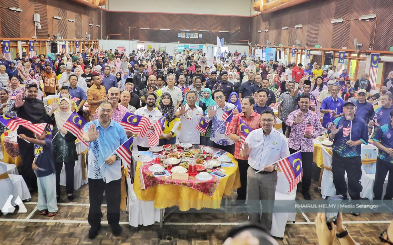 Sambutan acara besar peringkat negeri dianjur bergilir setiap daerah, semarak semangat kekitaan