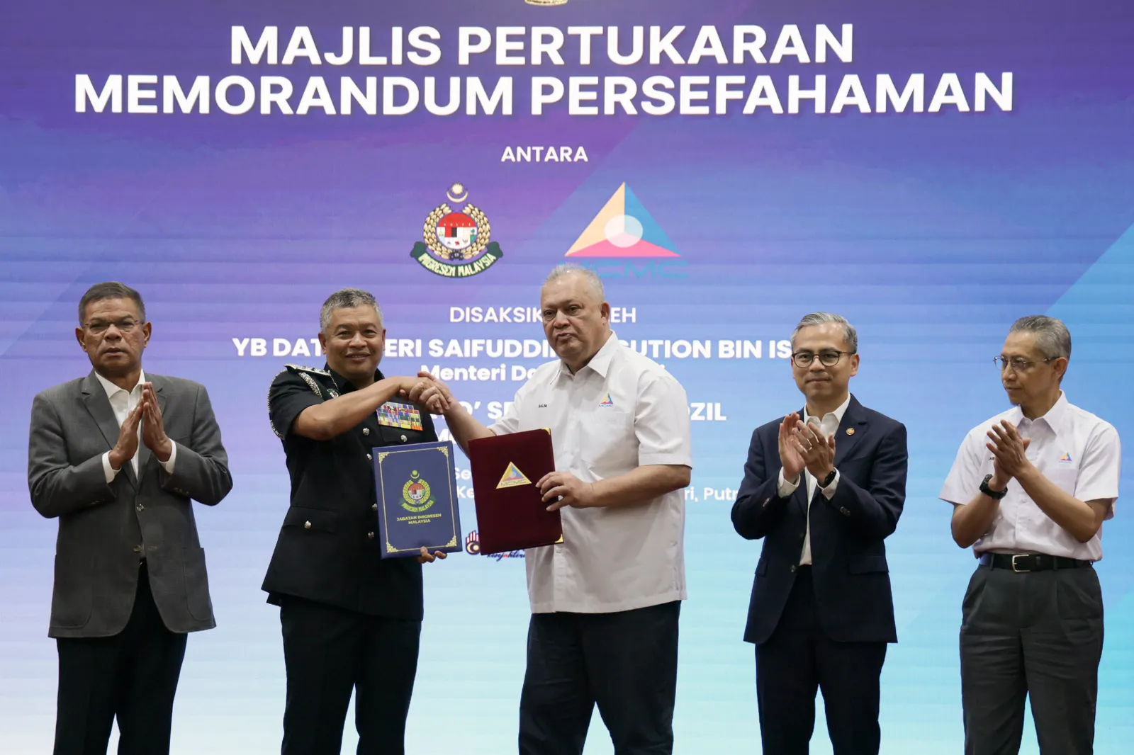 SKMM, JIM meterai kerjasama perkukuh penguatkuasaan jenayah rentas sempadan
