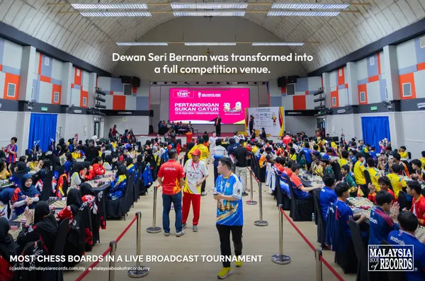 SUKMA 2026: Sabak Bernam sets national record for live chess broadcast
