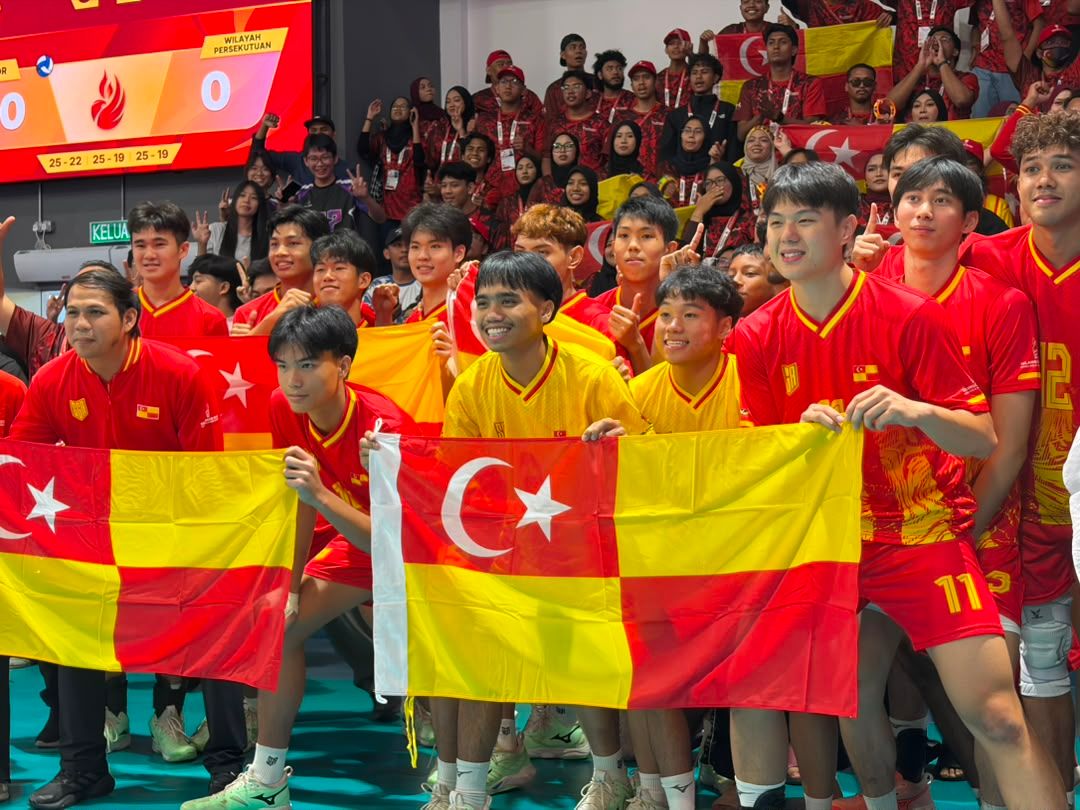SUKMA volleyball: State beat FT 3-0 and take home gold