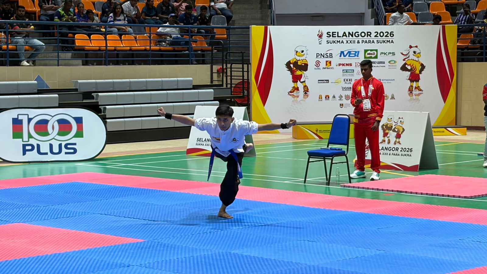 Selangor wins men's, women's individual silambam gold