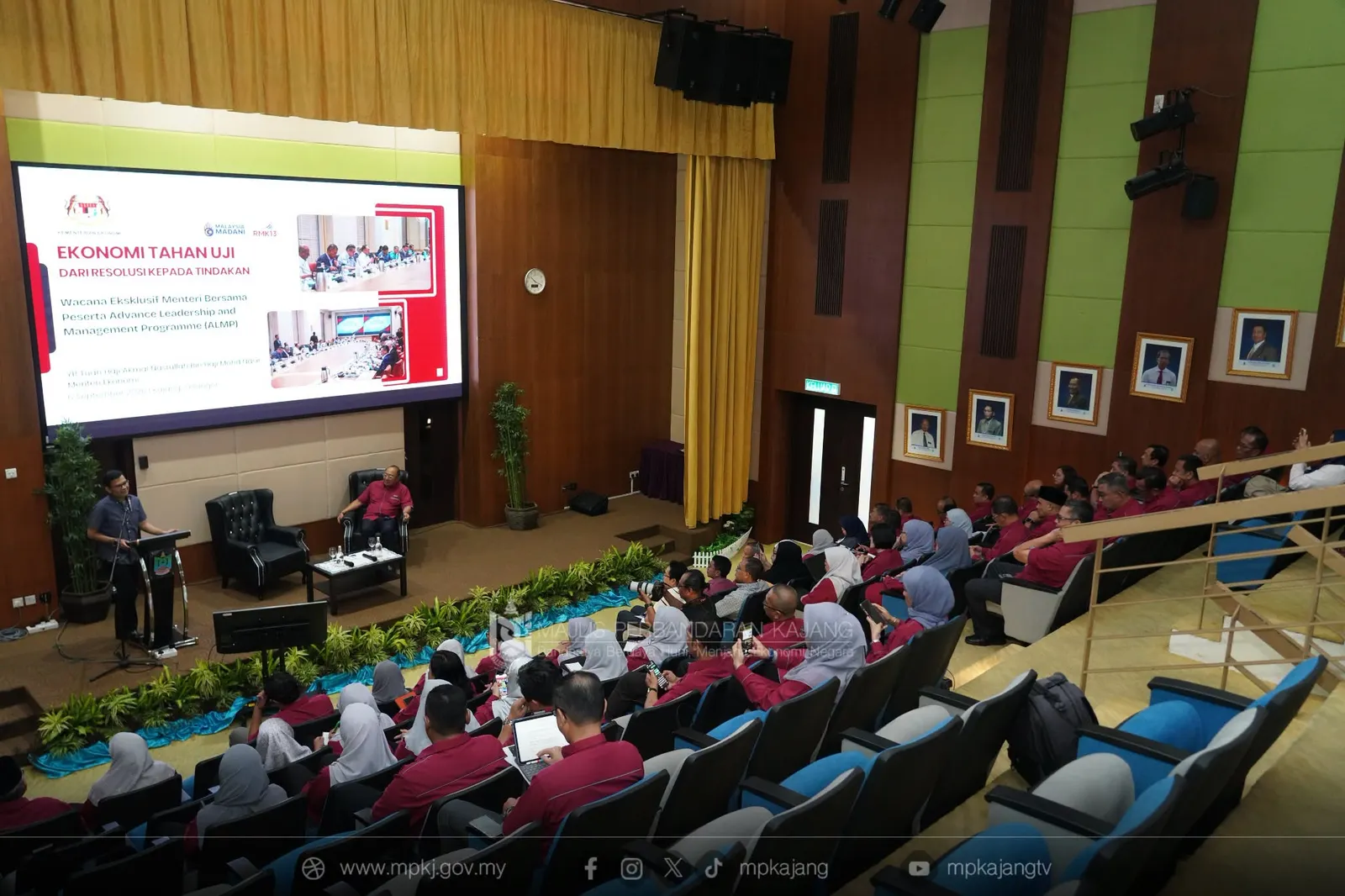 MPKj jadi lokasi wacana Menteri Ekonomi, 70 peserta perkukuh kefahaman cabaran ekonomi