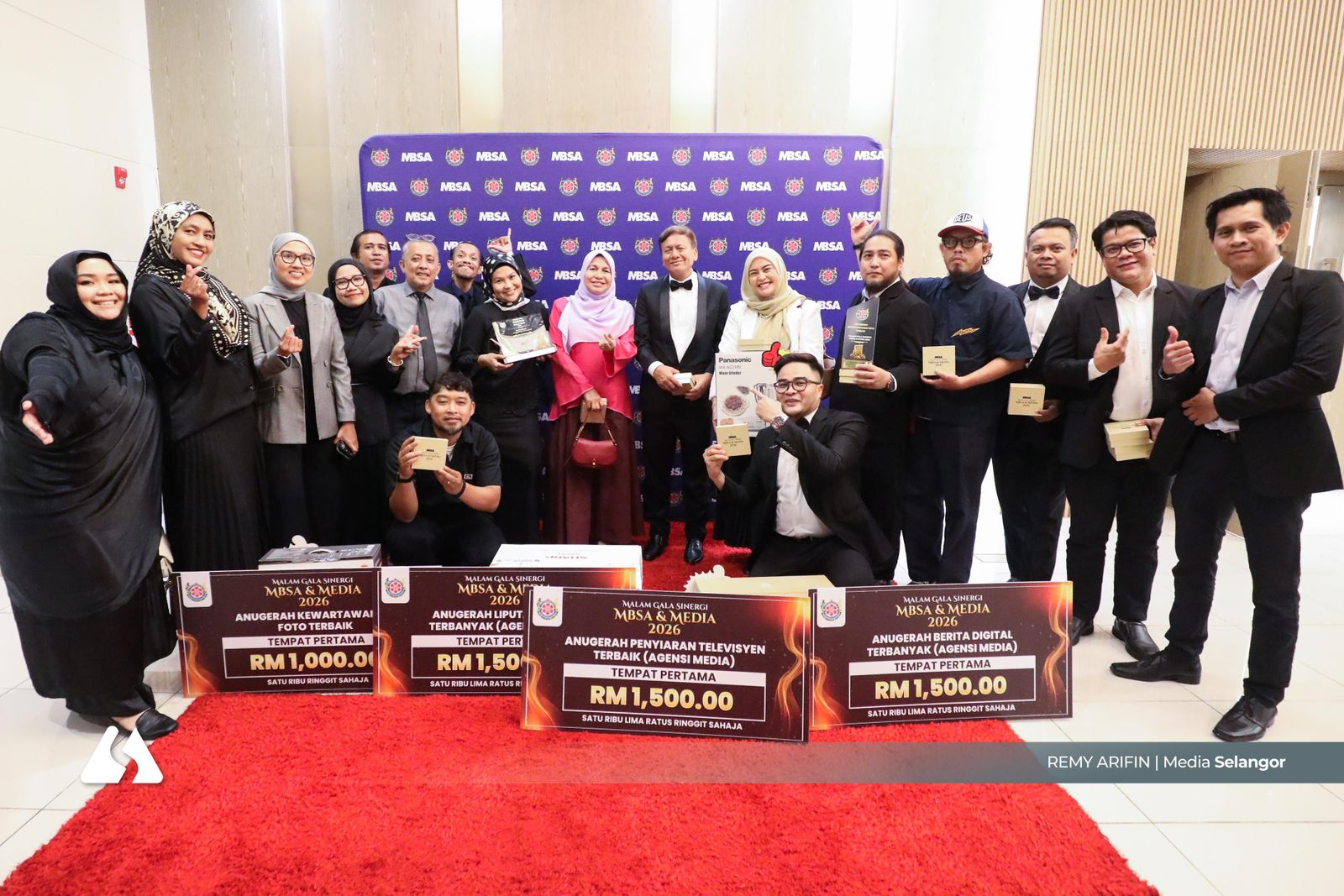 Media Selangor bags five awards at MBSA Media Gala Night