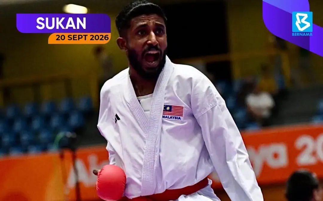 Sukan Asia: Atlet karate lelaki sumbang pingat pertama negara