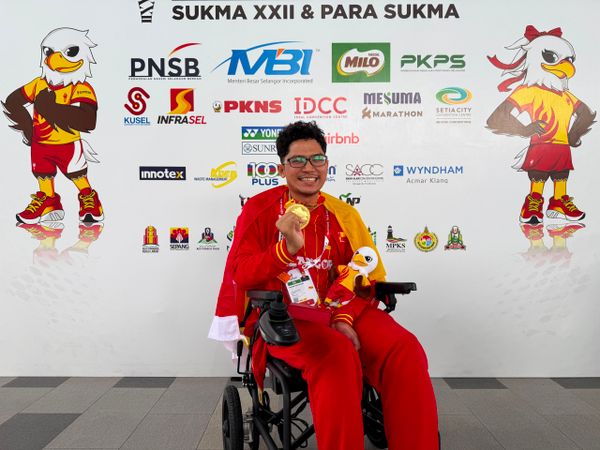 Para SUKMA 2026: Sembilan bulan latihan, Umar raih emas renang