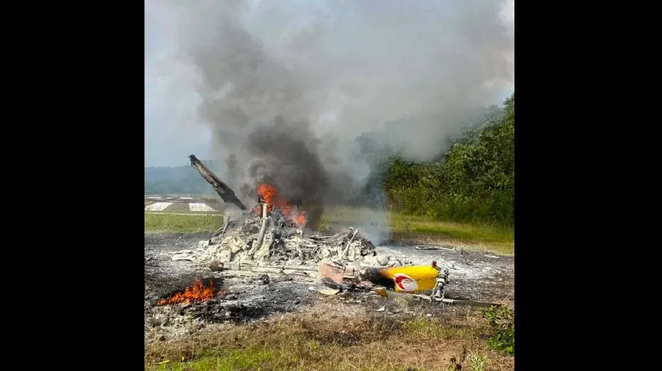Helikopter terhempas bawa empat petugas KKM