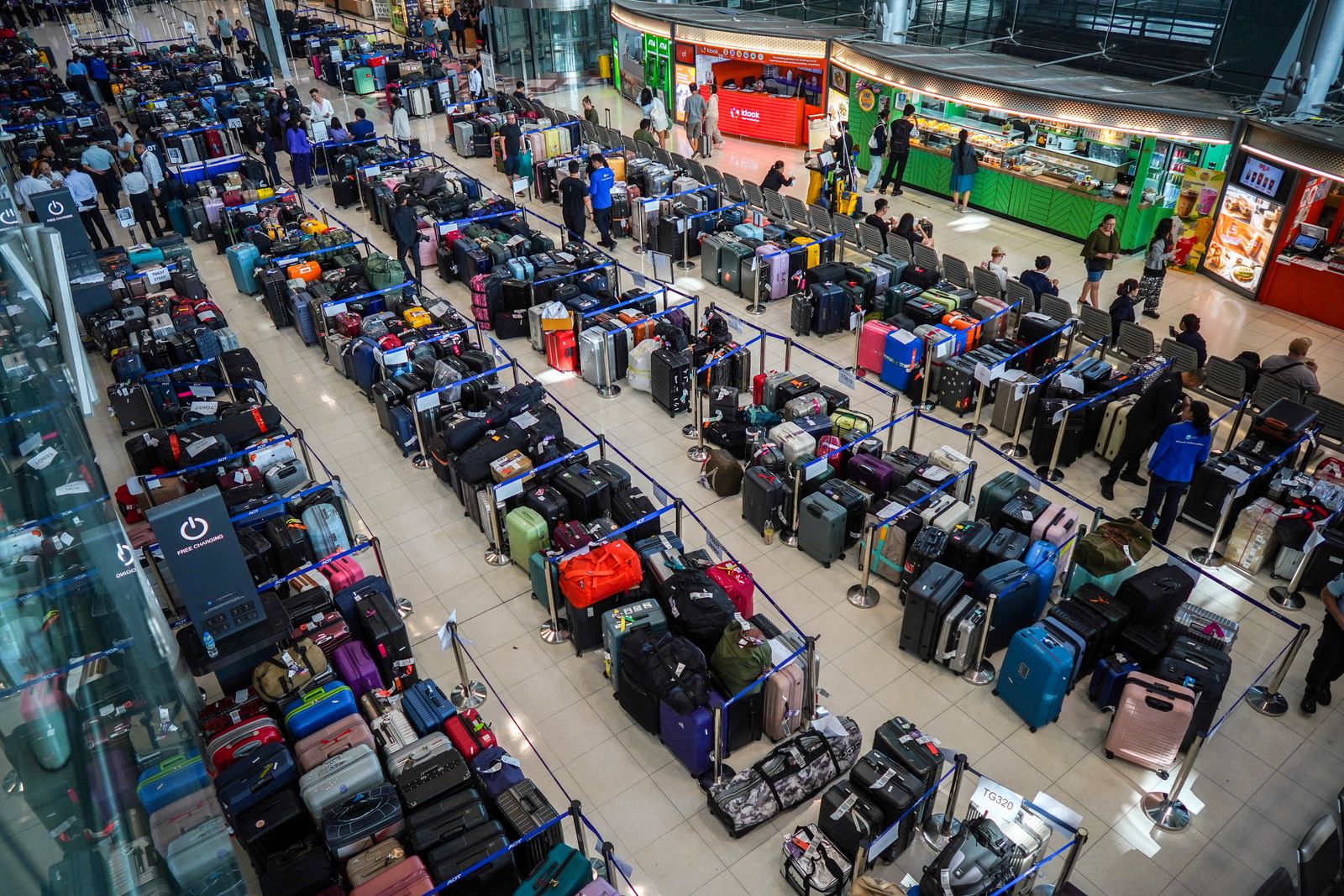 Suvarnabhumi baggage backlog expected to clear within three, four days
