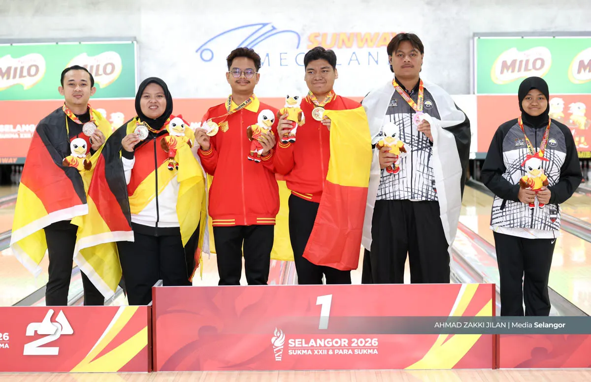 Para SUKMA 2026: Selangor tambah dua emas tenpin boling