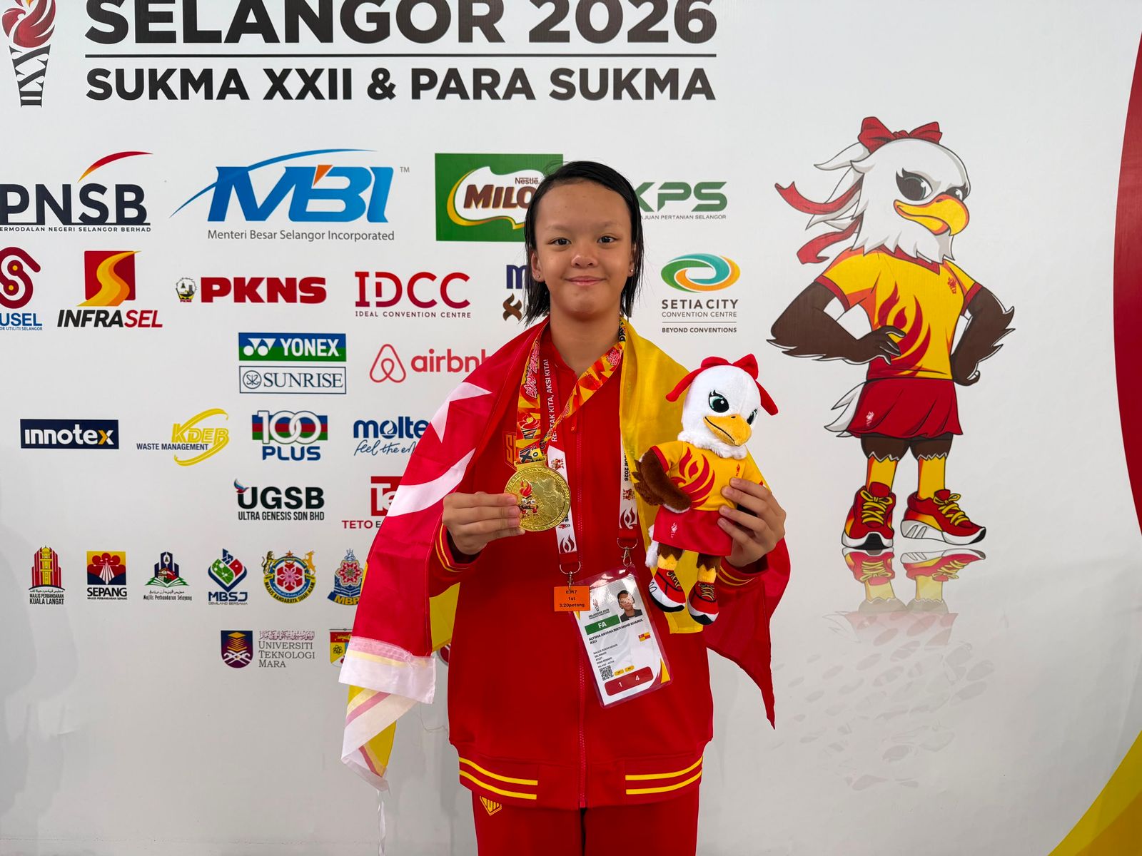 Para SUKMA: Selangor raih 27 emas, kuasai acara renang