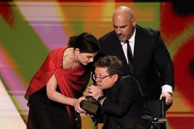 Michael J Fox receives Emmy honour for Parkinson’s advocacy