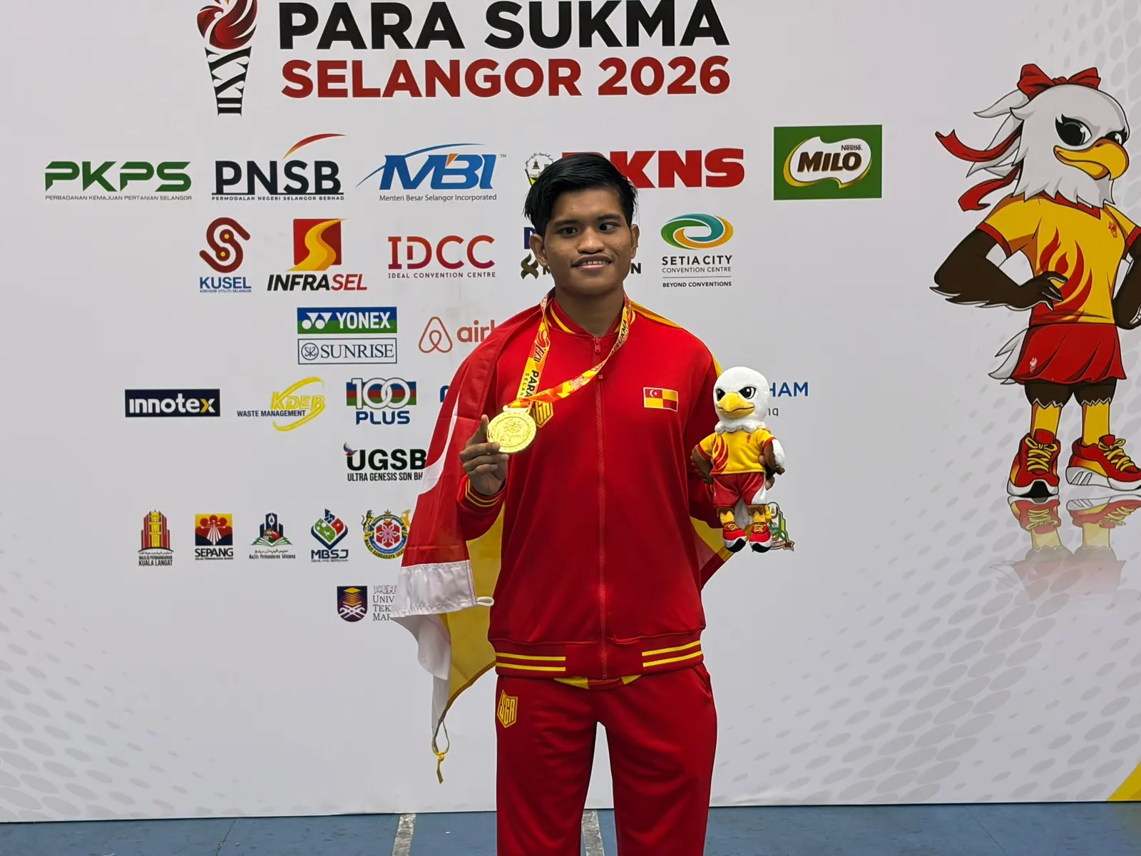 Para SUKMA: Rafiuddin tebus kecewa dengan dua pingat emas