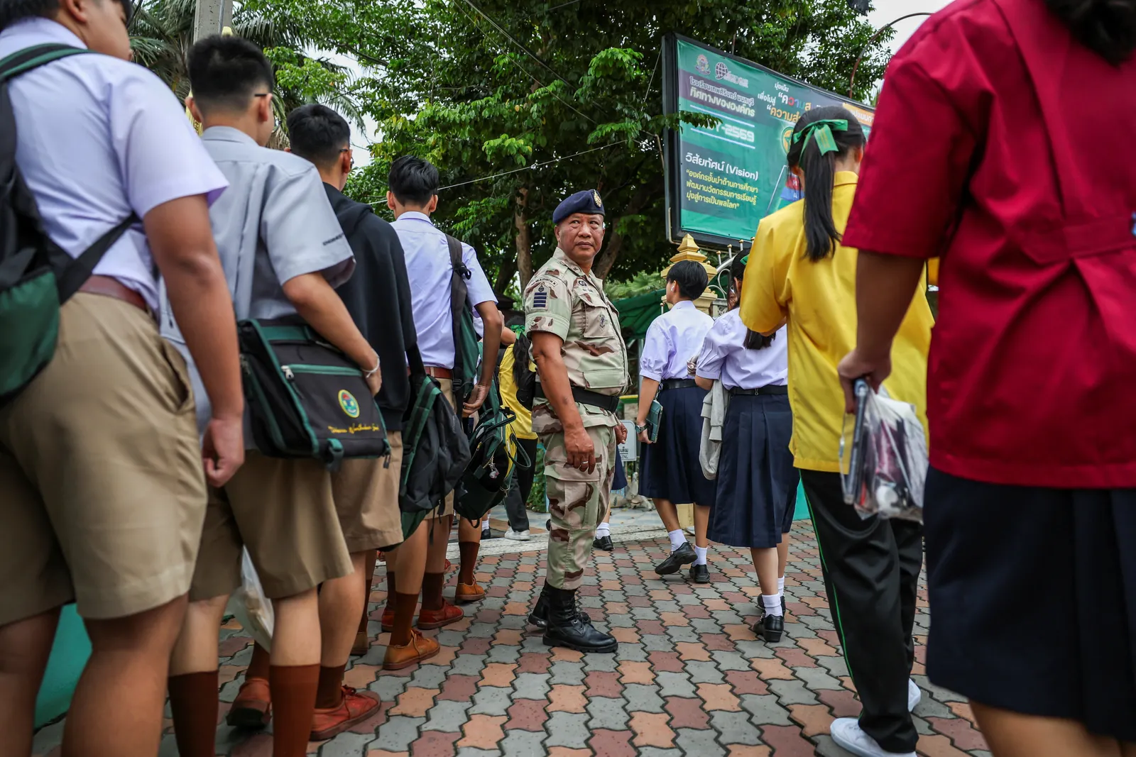 Thailand school reopens under tight security after deadly shooting
