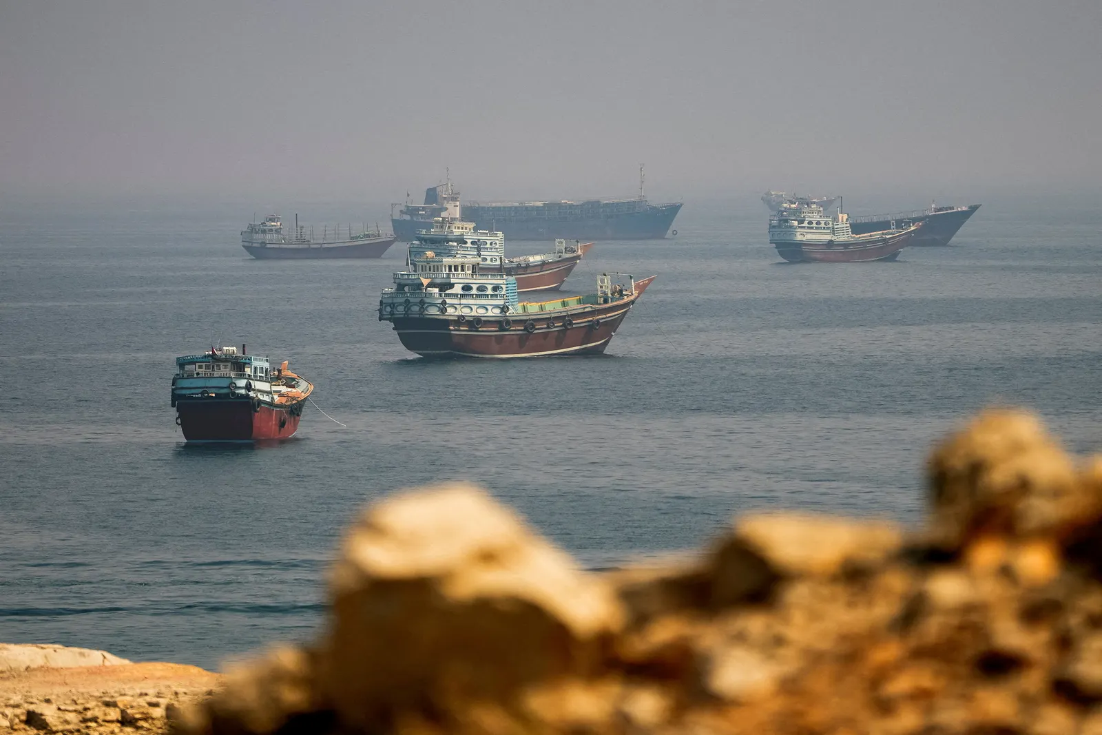 Vessels trickle through Strait of Hormuz as Middle East conflict persists