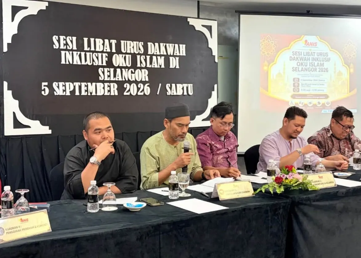 YANIS bincang usaha jadikan masjid lebih inklusif, mesra OKU