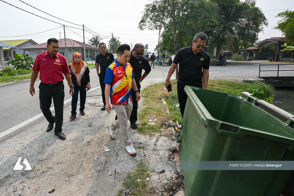 Kebersihan kampung tradisi Meru bertambah baik, aduan sampah menurun