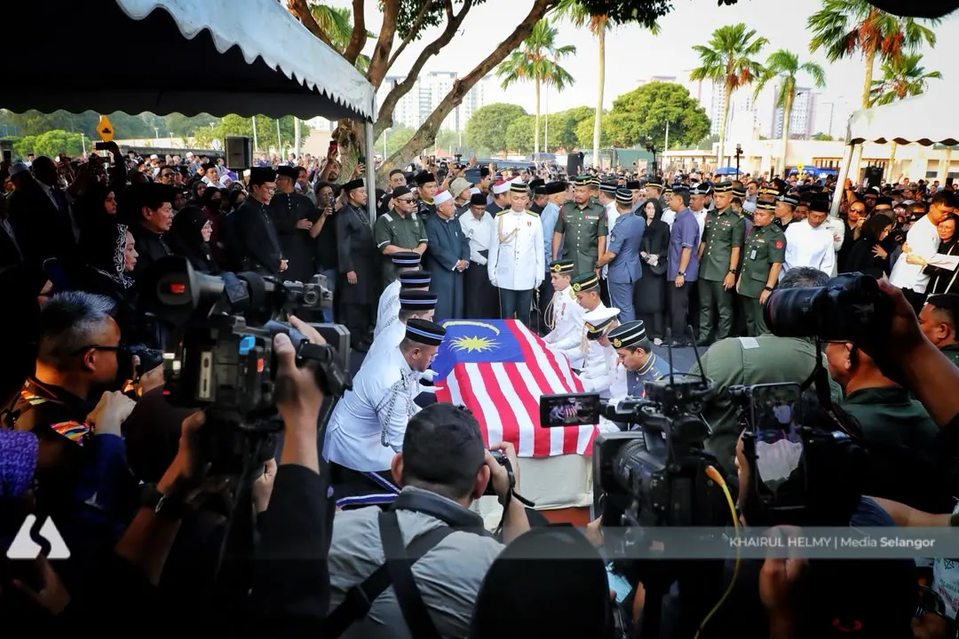 Jenazah Tun Dr Siti Hasmah selamat dikebumikan di Pusara Negara