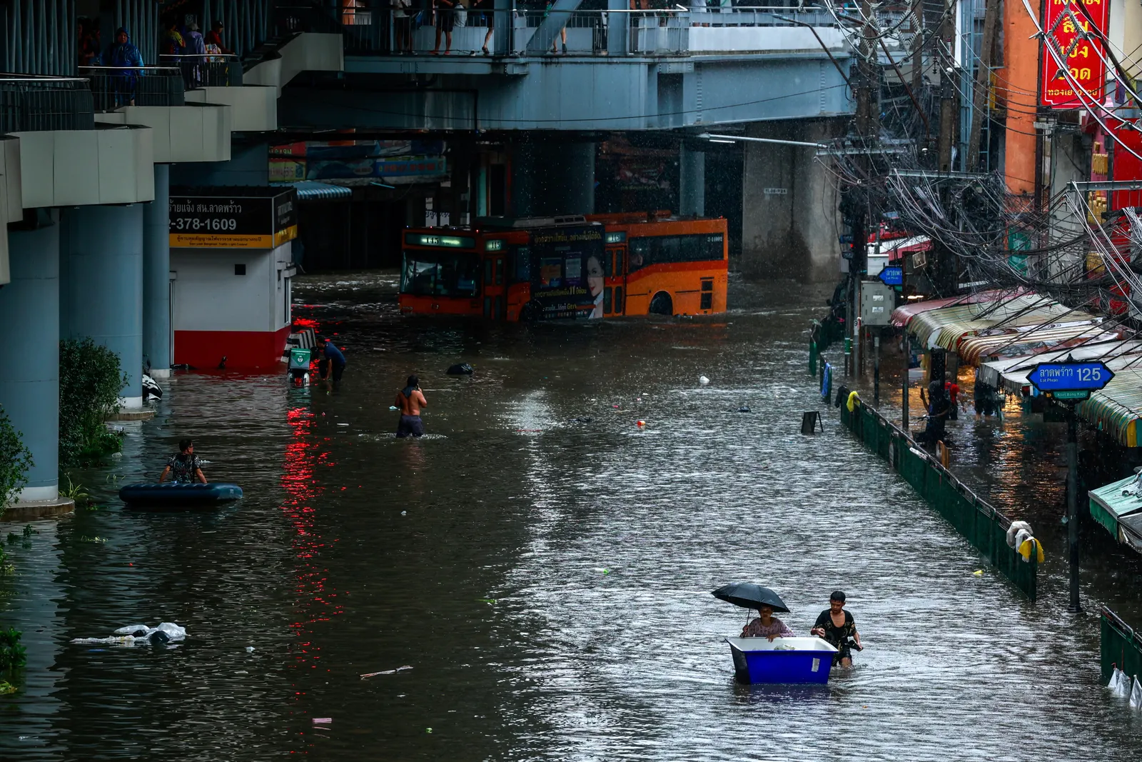 All 50 Bangkok districts declared disaster zones as flooding worsens
